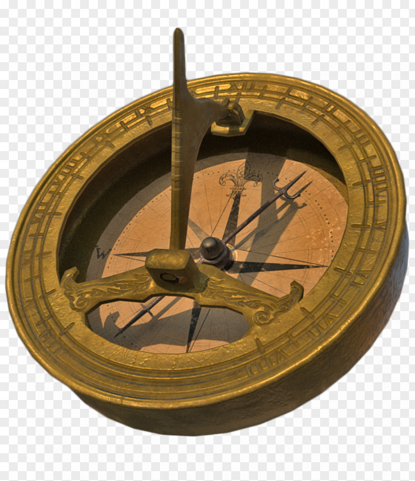 Compass Brass PNG