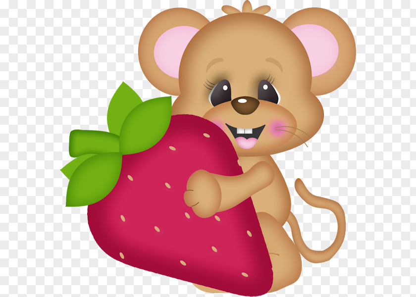Holding Strawberry Mouse Computer Android Drawing Clip Art PNG
