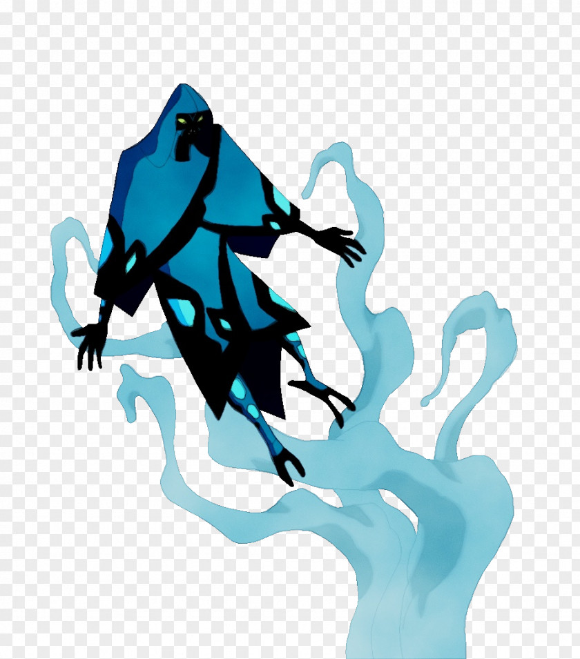 Ink Turquoise Ben Tennyson Muy Grande Logo 10: Omniverse PNG