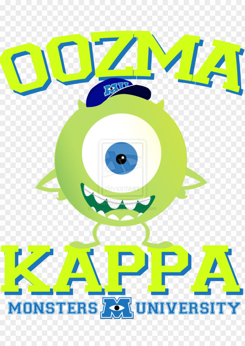 Monsters University Mike Wazowski Kappa Monster Art PNG