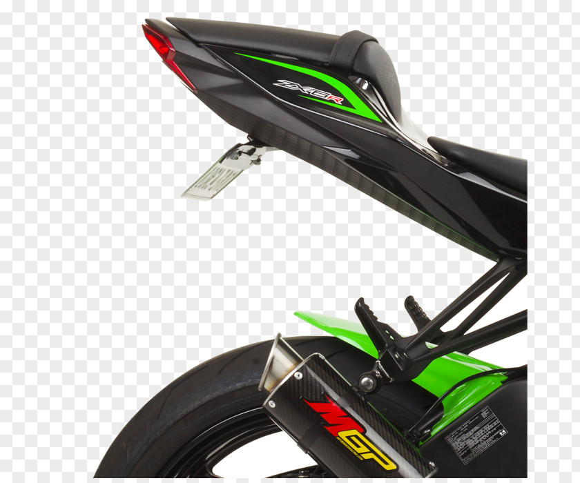 Motorcycle Exhaust System Ninja ZX-6R Kawasaki ZX-9R H2 PNG