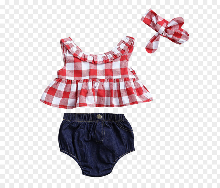 Plaid Shorts T-shirt Clothing Infant PNG