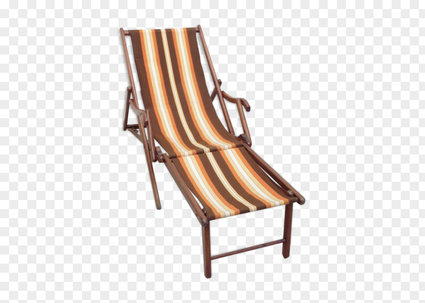 Chair Deckchair Chaise Longue Wood Sunlounger PNG