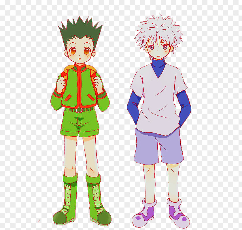 Gon And Killua Zoldyck Freecss Kurapika Hunter X Hisoka PNG