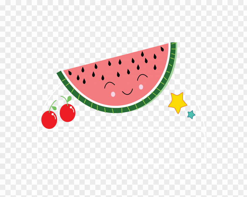 Superfood Strawberries Watermelon Background PNG
