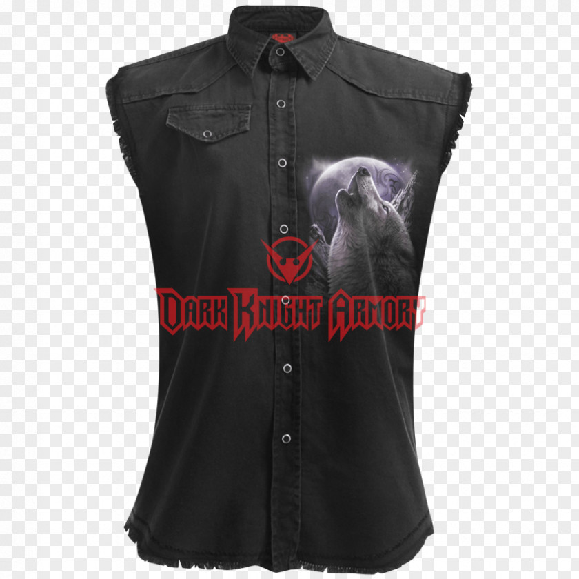 T-shirt Clothing Punk Rock Sleeveless Shirt PNG