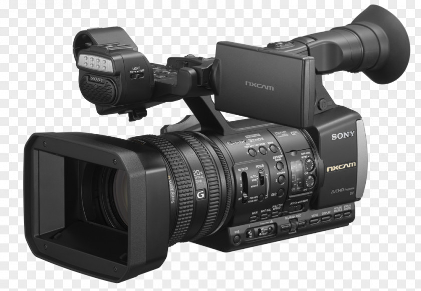 Camera Sony NEX-5 Samsung NX5 Video Cameras NXCAM HXR-NX5R Handycam PNG