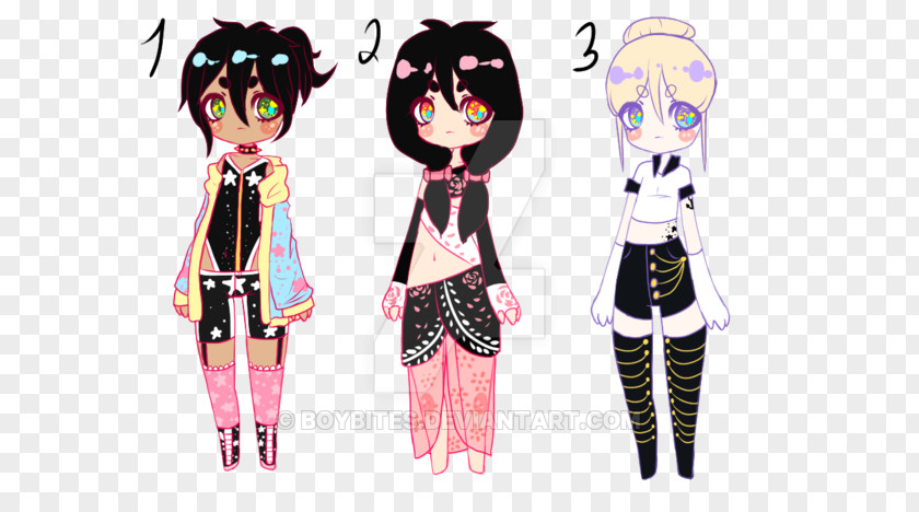 Femboy May 7 Costume Cartoon DeviantArt Black Hair PNG