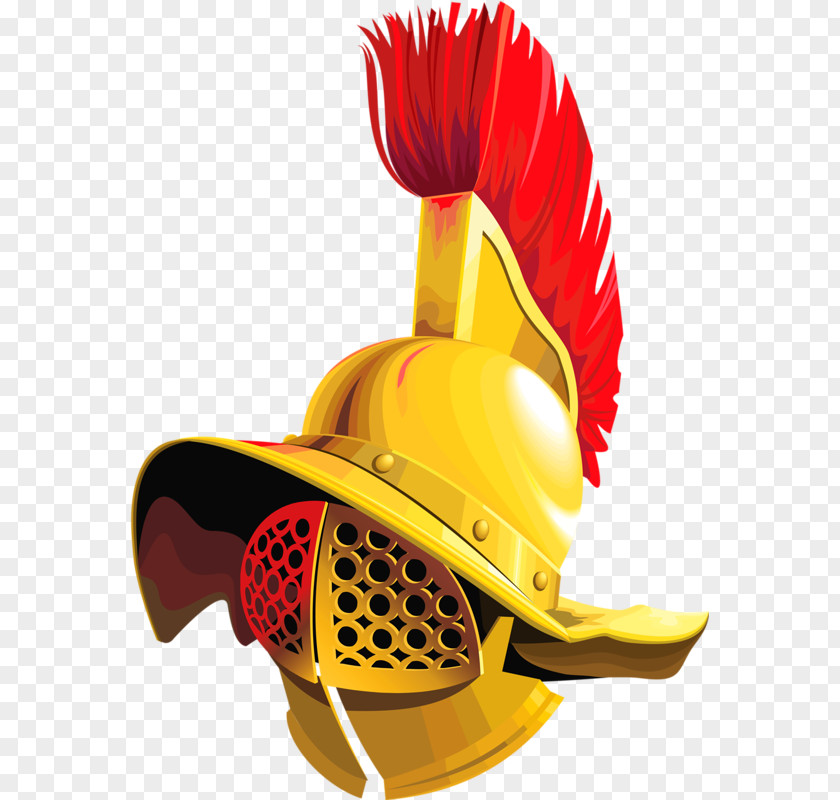 Hand-painted Helmet Knight Galea PNG