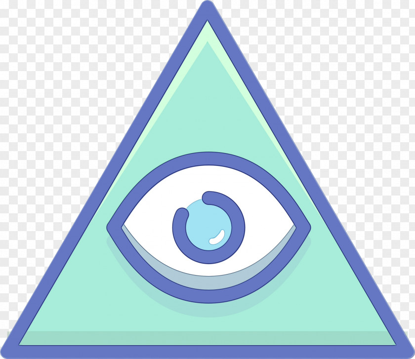 Sign Symbol Blue Triangle Line Circle PNG