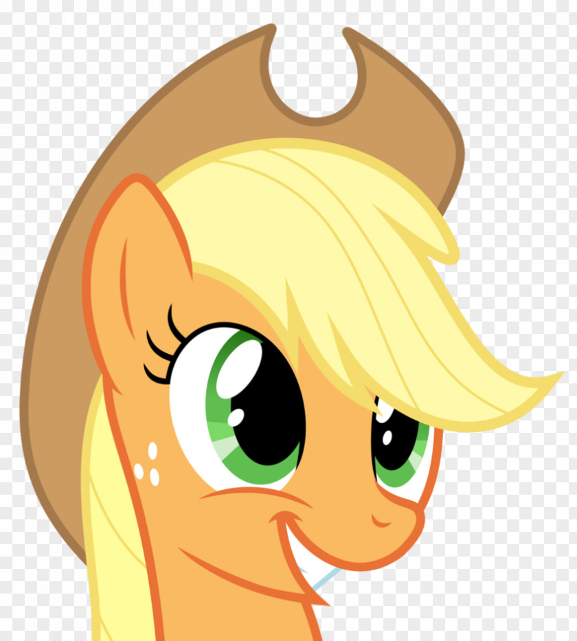 Applejack Fluttershy Rarity Face PNG