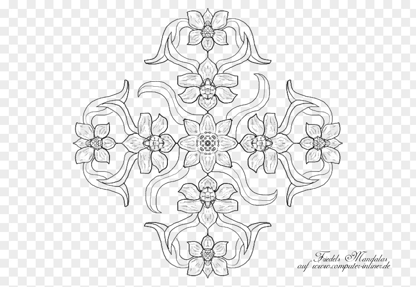 Line Symmetry Art Sketch PNG