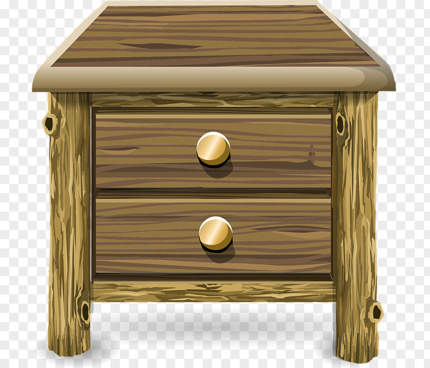 Table Bedside Tables Furniture Clip Art PNG