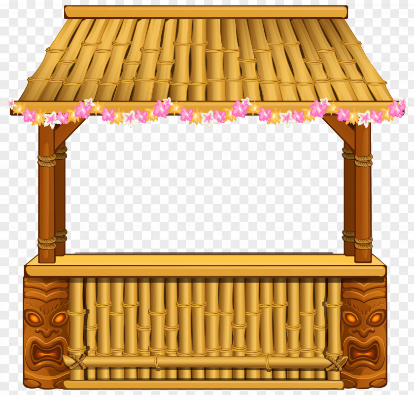 Tiki Hut Cliparts Atlantic City Beach Bar Clip Art PNG