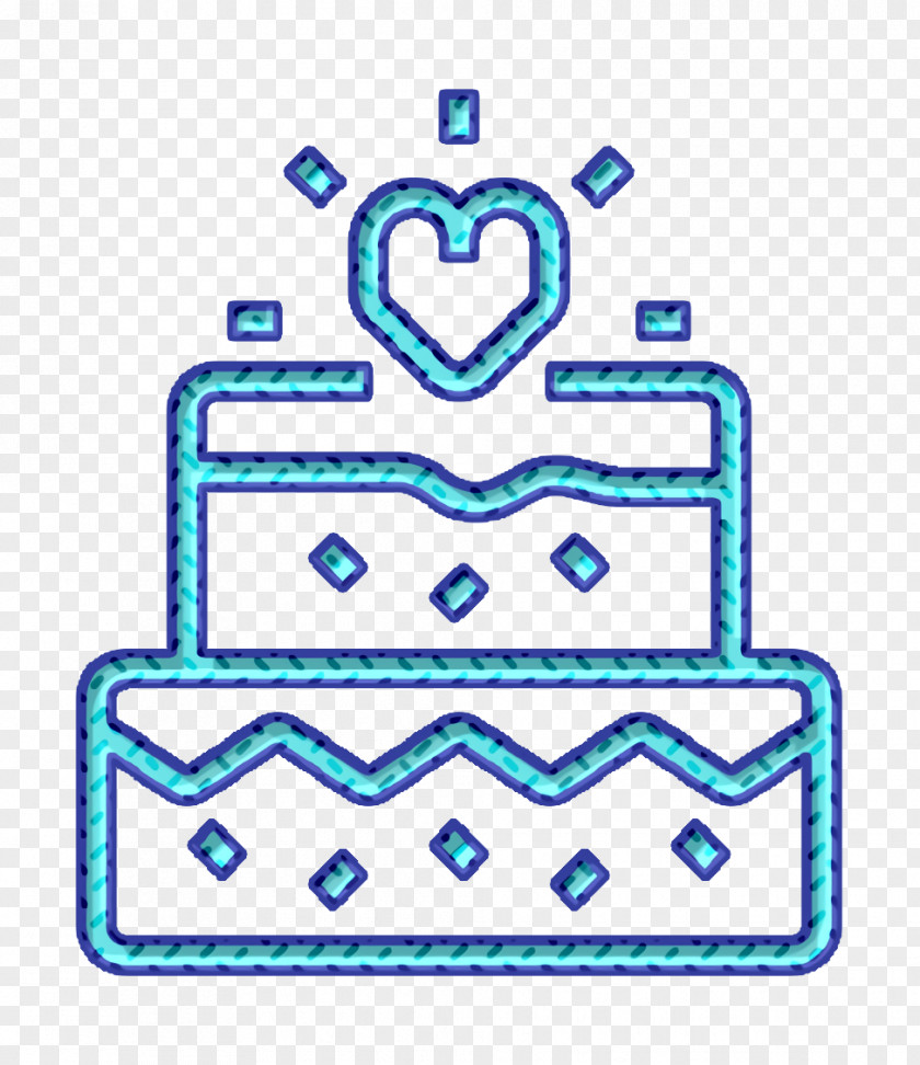 Wedding Icon Cake PNG