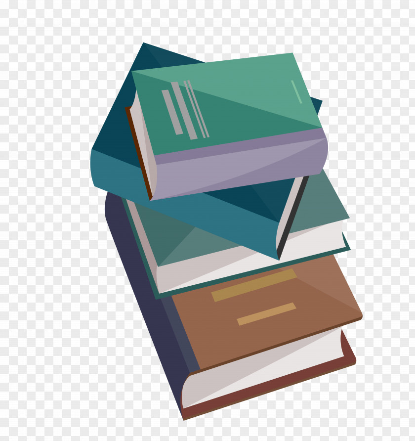 A Thick Pile Of Educational Books Book Poster Icon PNG