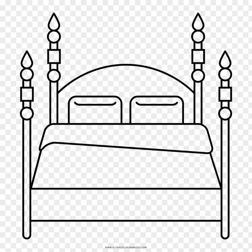 Bed Furniture Coloring Book Bunk Drawing PNG