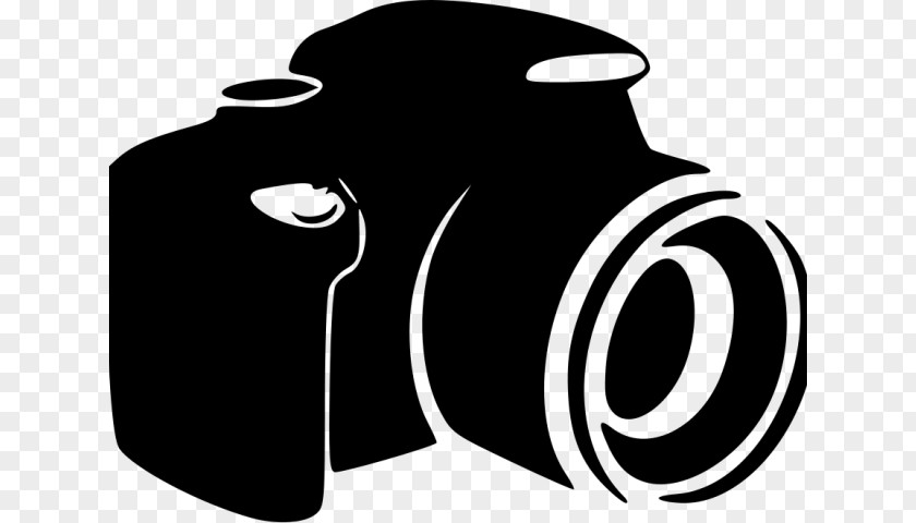 Black-and-white Font Single-lens Reflex Camera Cameras & Optics PNG