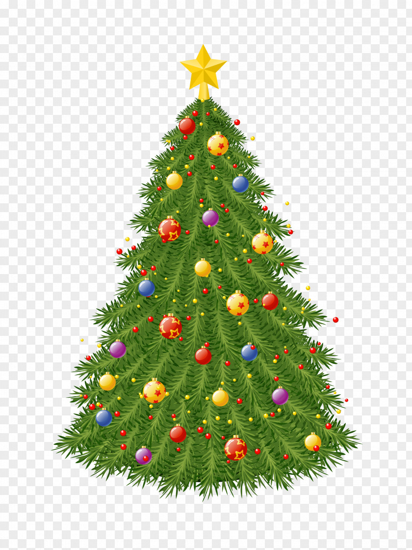 Christmas Tree Ornament Decoration Clip Art PNG