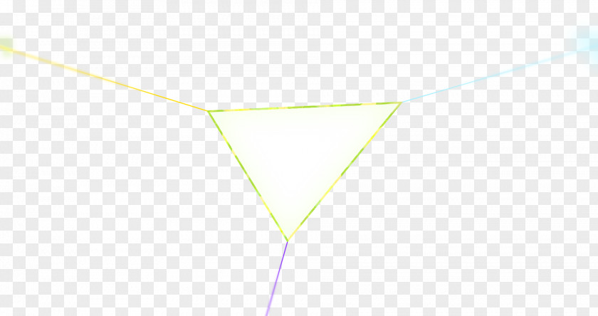 Green Simple Triangle Irregular Graphics Yellow Necklace Angle PNG
