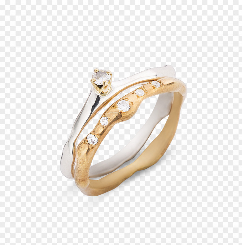 Ring Wedding Engagement Białe Złoto PNG