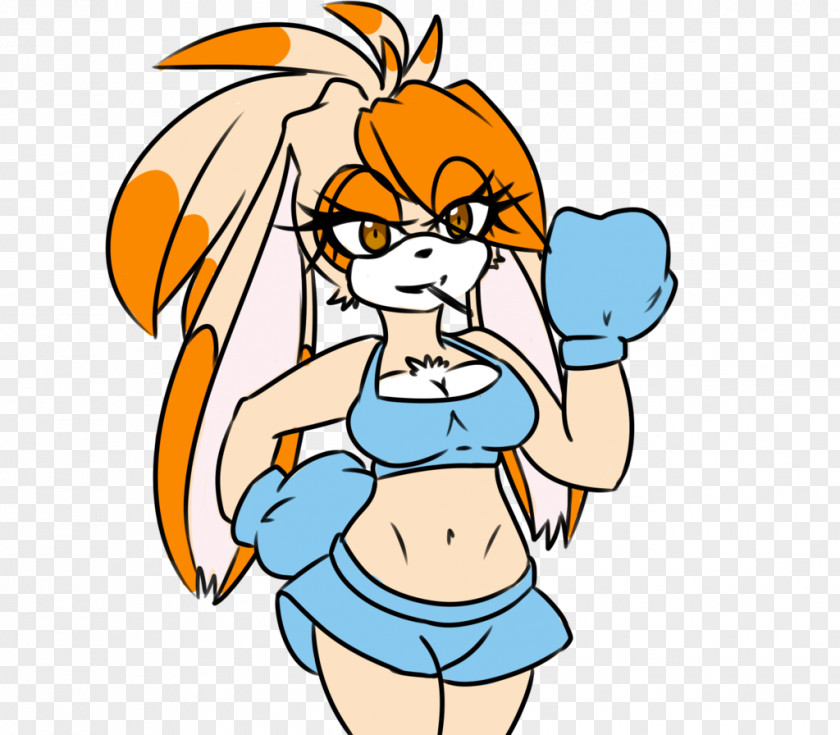 Boxing Cream The Rabbit Women's Test PNG