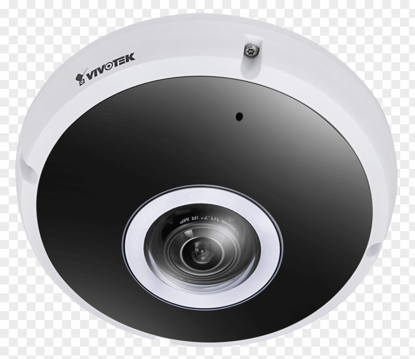 Camera IP Fisheye Lens 3-Megapixel Multiple-Sensor Dome Network MS8392-EV Panomorph PNG