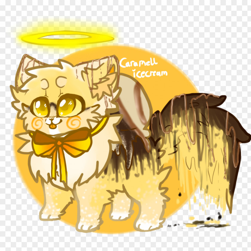 Caramel Cream Whiskers Cat Lion Dog PNG