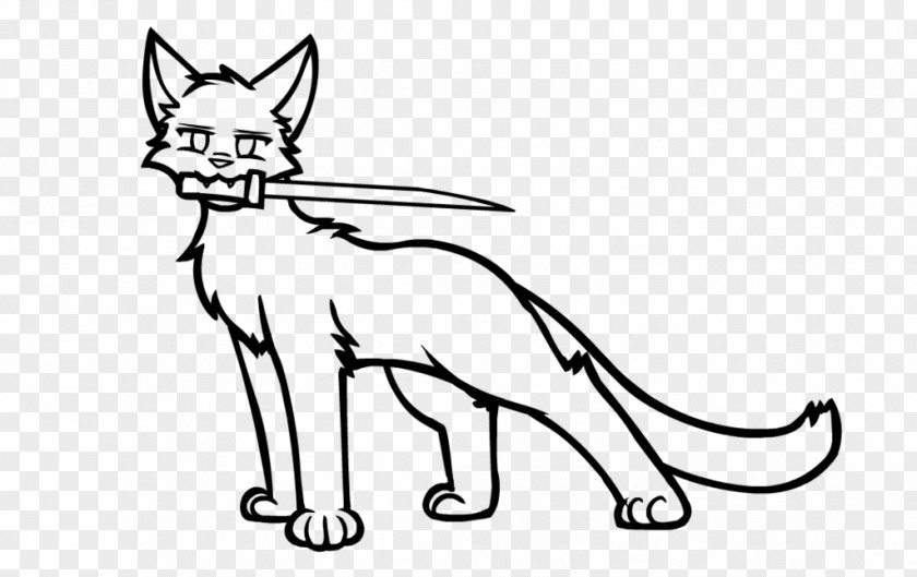 Cat Kitten Drawing Line Art PNG