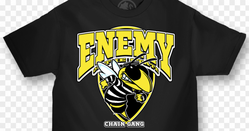 Chain Gang T-shirt Logo Sleeve Font PNG