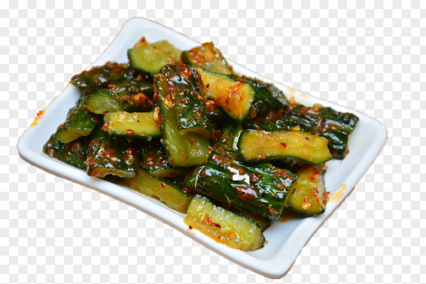 Cucumber Salad Korean Cuisine Chinese Side Dish Vegetable PNG