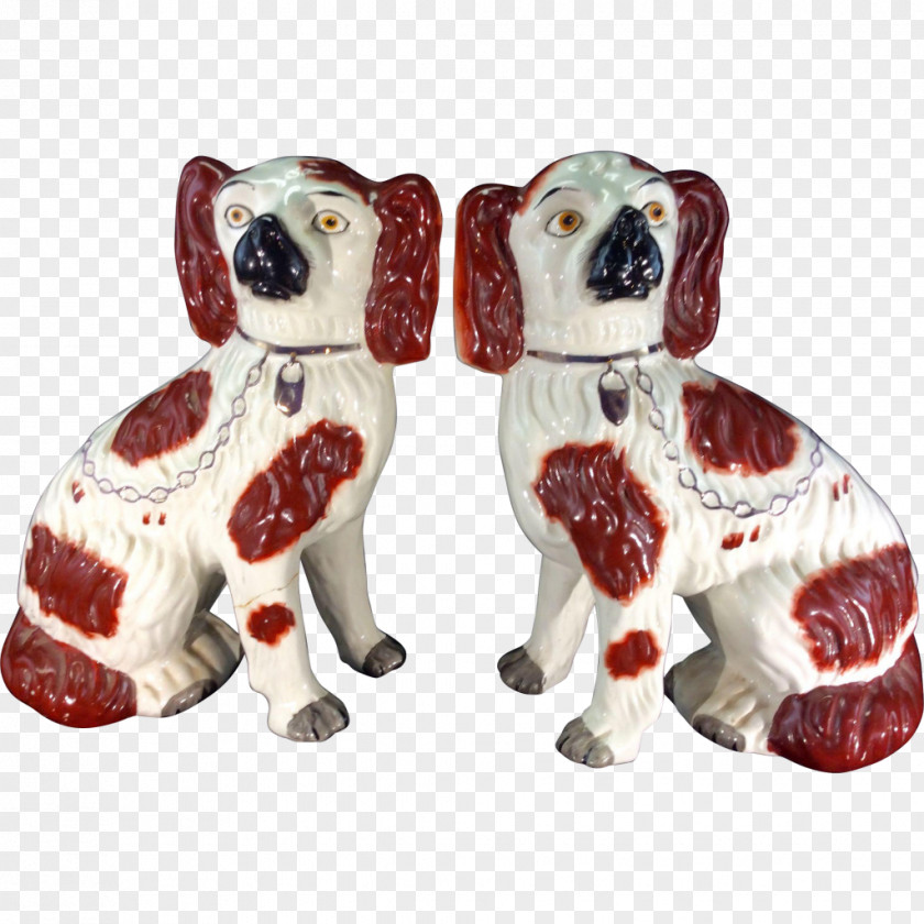 Dog Decoration Staffordshire Potteries English Cocker Spaniel Ceramic Figurine PNG