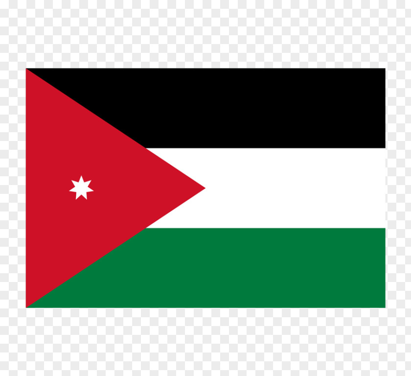 Flag Of Jordan LyngSat PNG