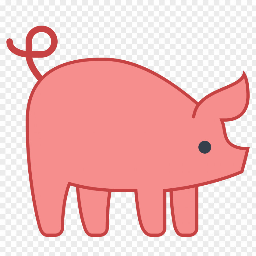 Pig Domestic Clip Art PNG