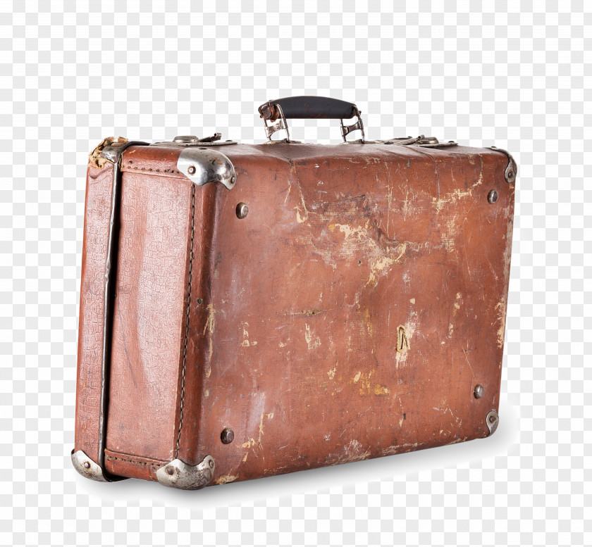 Tan Mottled Suitcase HD Photography Picture Stock Brown PNG