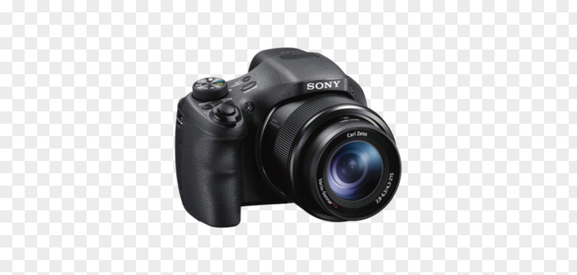 Black Sony Cyber-shot DSC-H300 Cyber-Shot DSC-HX300 Digital Camera Deluxe Kit DSC-HX350 Hardware/Electronic Point-and-shoot CameraCamera Shooting 20.4 MP Compact PNG
