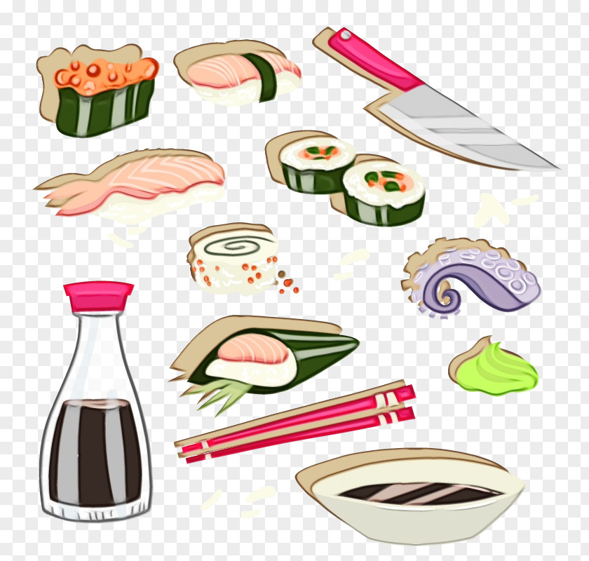Dish Recipe Sushi PNG