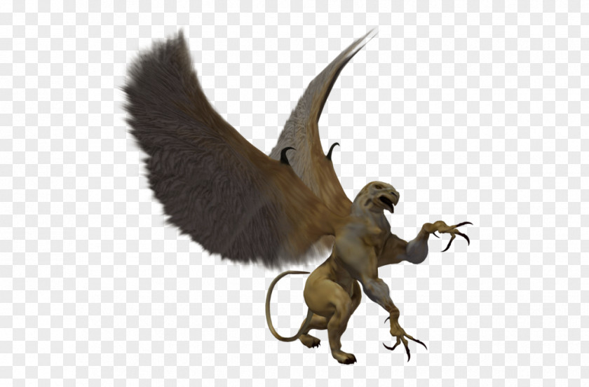 Griffin Gargoyle Legendary Creature Saw PNG