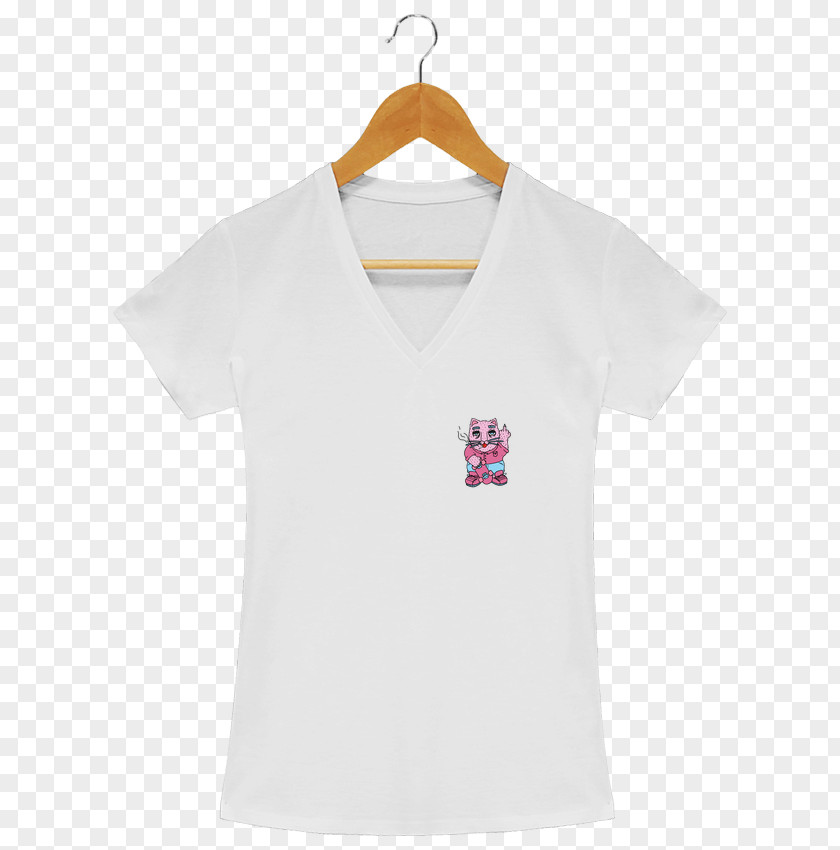 Maneki Neko T-shirt Tunetoo Collar Clothing Sleeve PNG