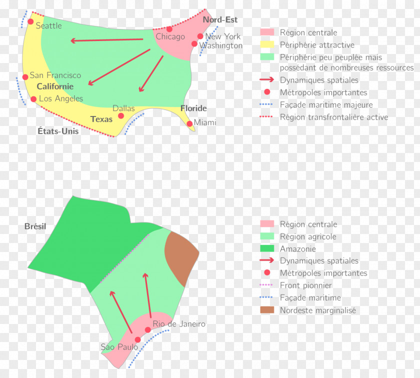 United States Brazil Front Pionnier Geography PNG