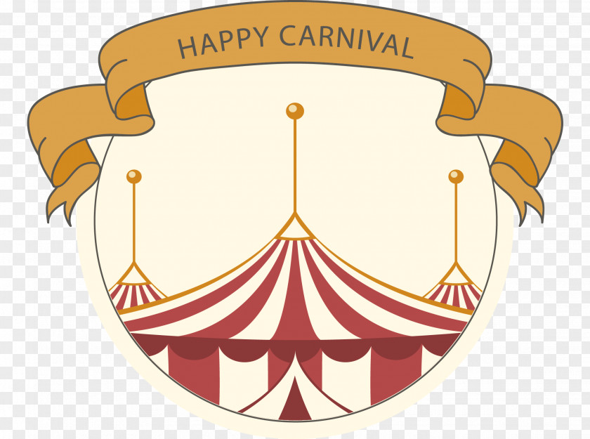 Vector Hand-painted Circus Icon Carnival Illustration PNG