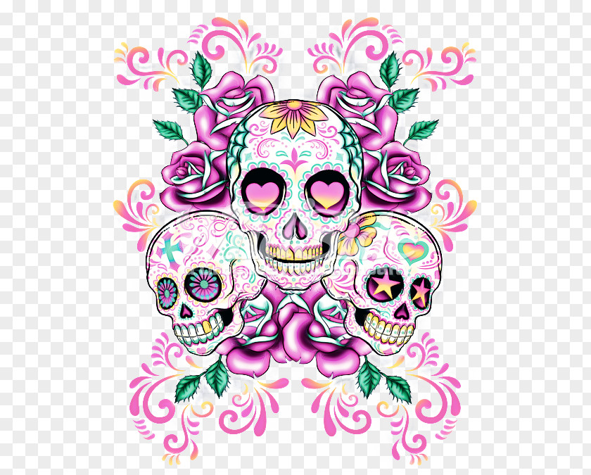 Visual Arts Drawing Day Of The Dead Skull PNG
