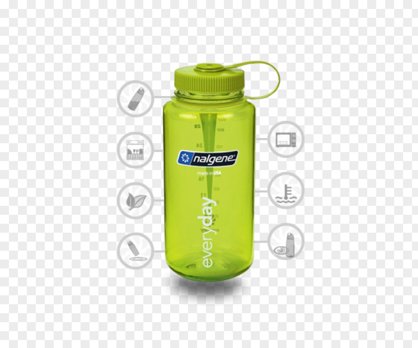 Alerta Water Bottles Nalgene High-density Polyethylene PNG