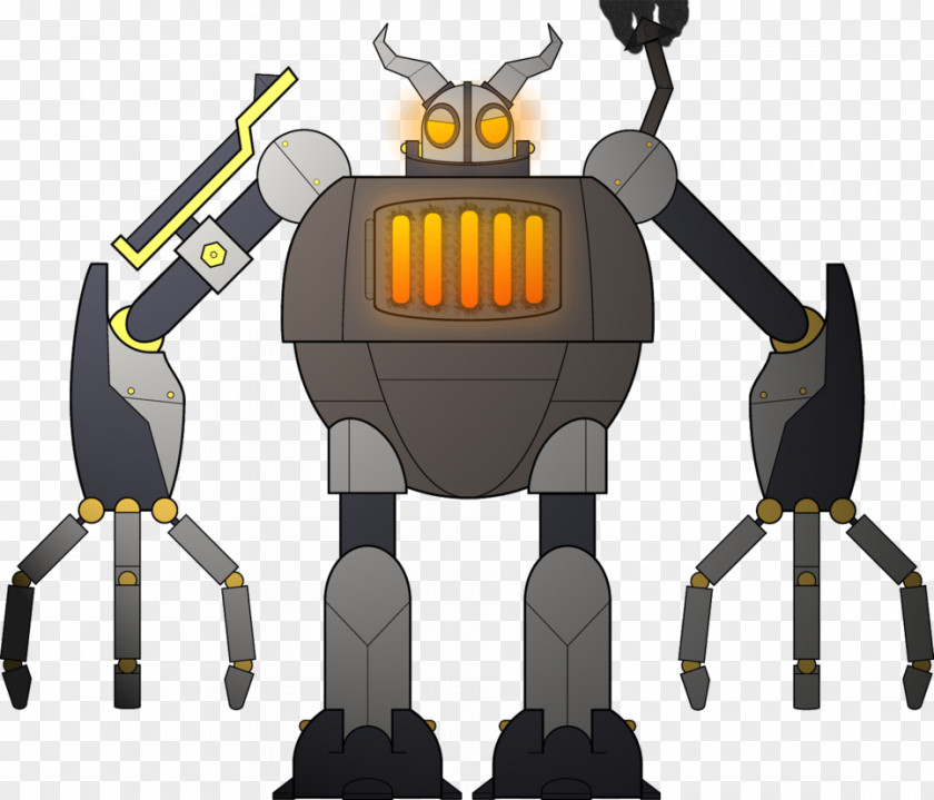 Robot Character PNG