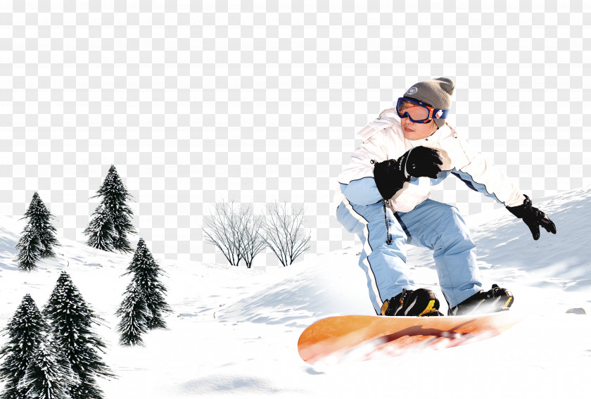 Skiing People 1080p Pixel Tablet Computer High-definition Video Android PNG