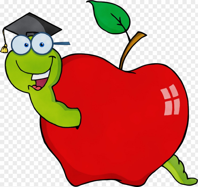 Apple Mcintosh Green Clip Art Bell Pepper Cartoon Plant PNG
