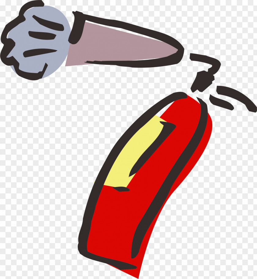 Fire Extinguisher Vector Element Safety Conflagration Firefighting PNG