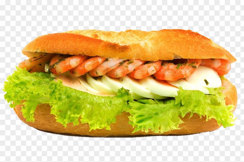 Shrimp Burger Hamburger Bxe1nh Mxec Breakfast Sandwich Fast Food Po Boy PNG
