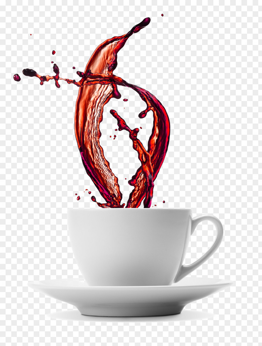 Spilled Coffee Beverage Advertising Drink Stock Photography Cup PNG