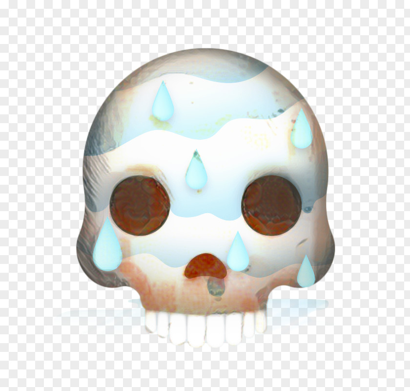 Bone Turquoise Iphone Heart Emoji PNG